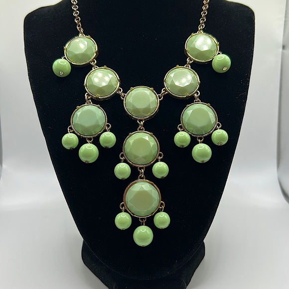 Jewelry - Bubble Necklace | J.Crew copy | Mint Statement Necklace